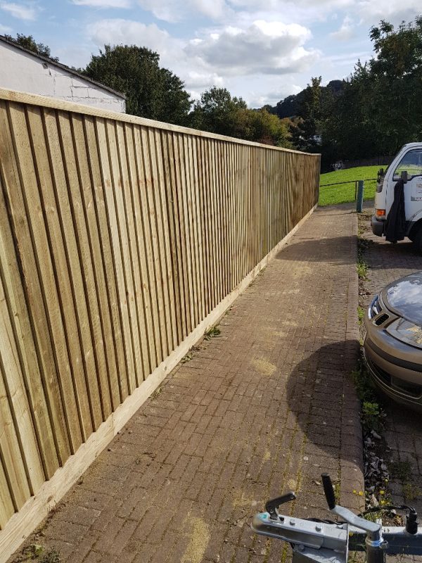 finished fencing