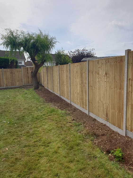 fence repaired